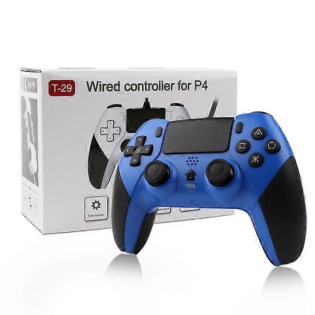 USB Wired Game Controller for PS4 Console Pro Slim Controller Gamepad Joystick Control for PC Win Gaming Video Games Accessories