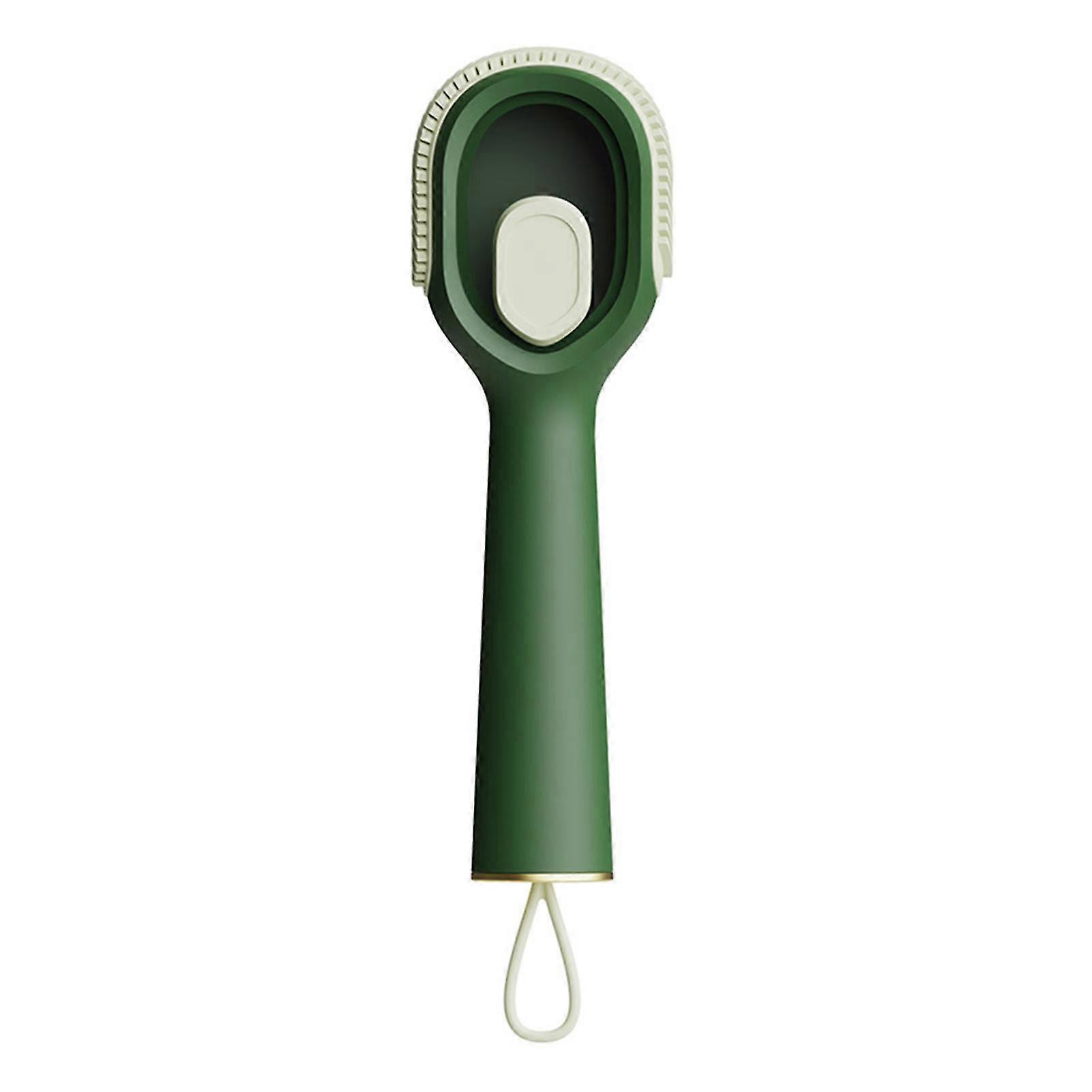 Multipurpose Shoe Brush With Liquid Box Ergonomic Handle Plastic Shoe Brush For Running Shoes