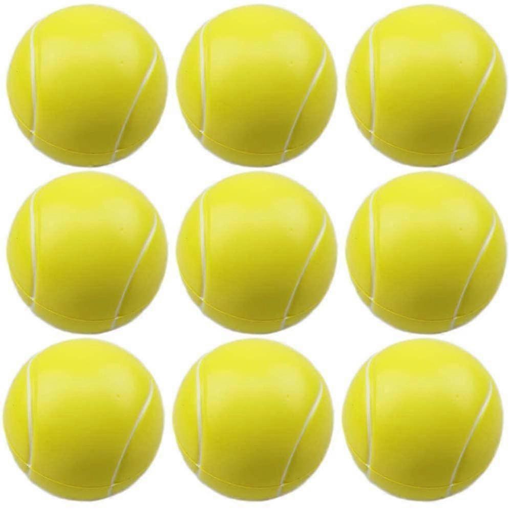 泡のボール、9つの泡のテニスボールのパック
