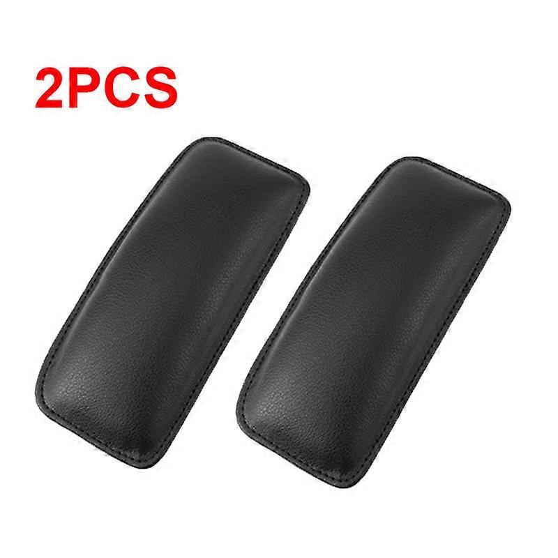 Leather Knee Pad for Car Interior Pillow Comfortable Elastic Cushion Memory Foam Universal Thigh Support Accessories 18X82cm