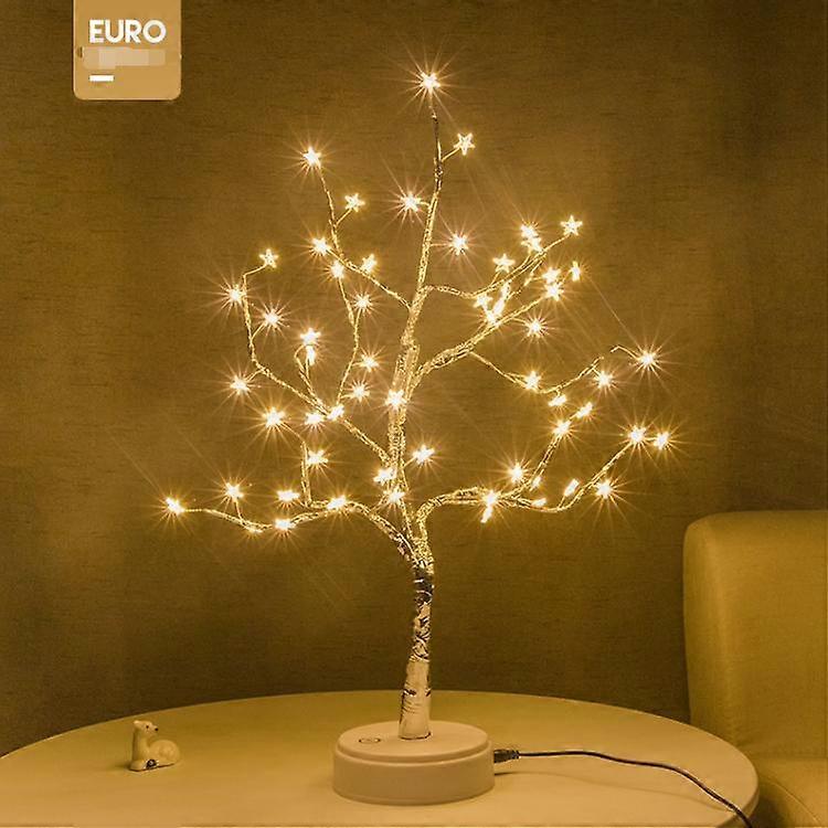 Led Creative Home Hotel Snowflake Tree Christmas Decoration Light