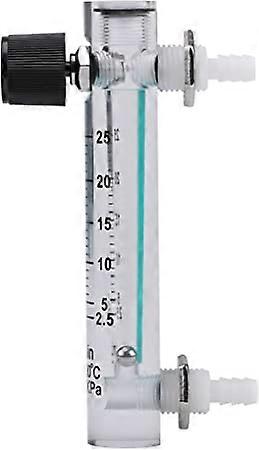 ZK-Gas Flow Meter, LZQ-5 2.5-25 LPM Flow Meter with Oxygen/Air/Gas Regulating Valve