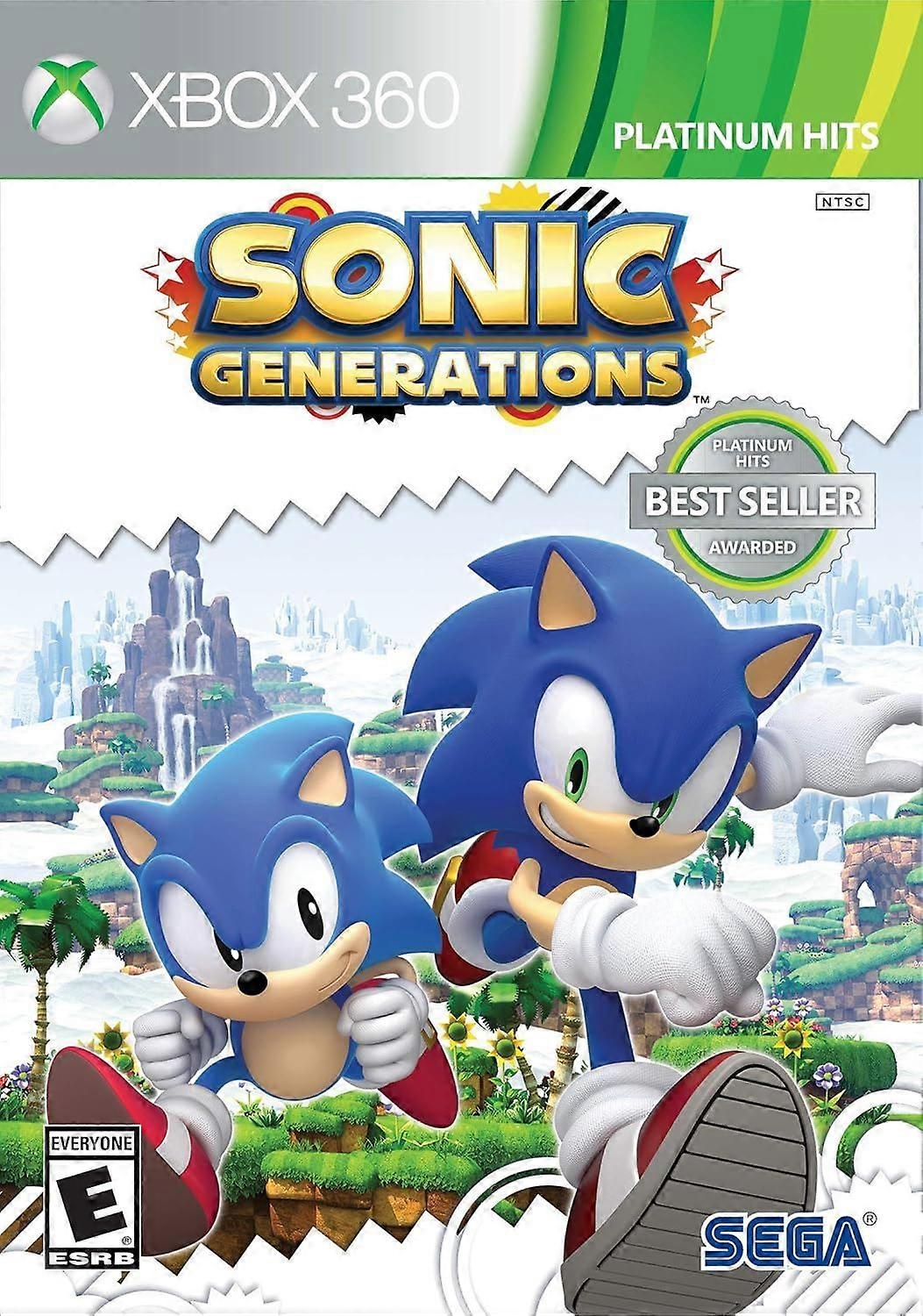Sonic Generations (platinahitit) Xbox 360 -peli