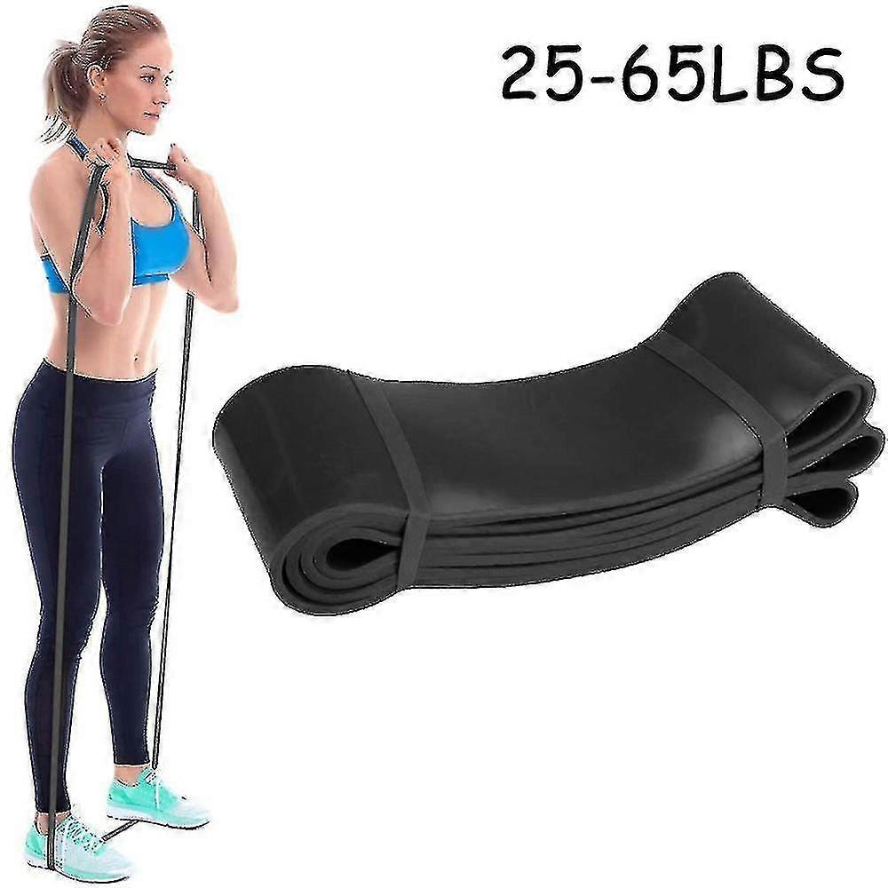 Black pull up assistance band-best pull up assist chin up training belt z64131