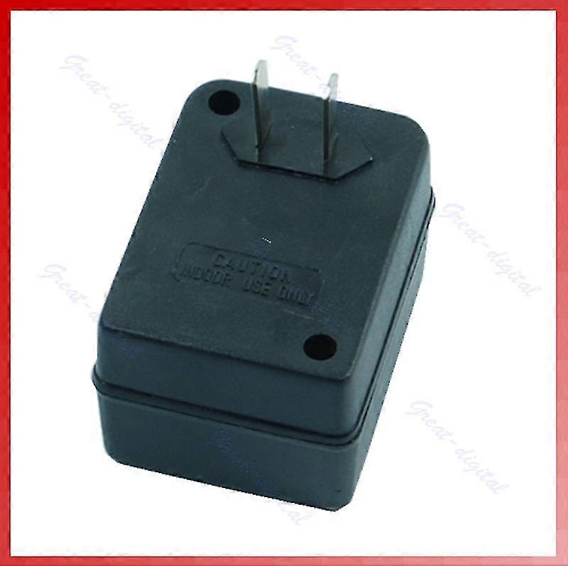 Newest Step Up Voltage Converter Adapter 110v Us To 220v Us Eu Black 1 Pc