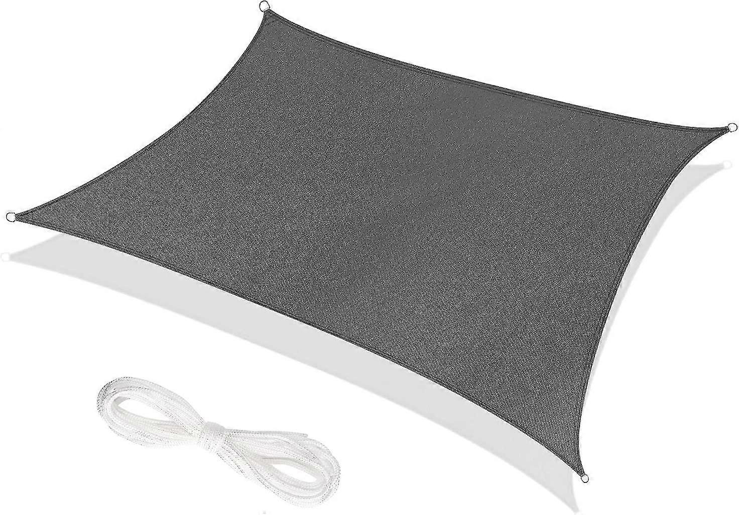 Rectangle Shade Sail 2 x 3m, Shade Sail 98% UV Protection, Shade Cloth for Outdoor, Garden & Patio