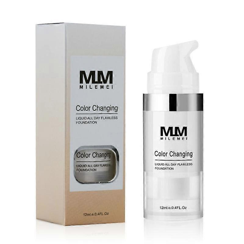 Lazy Face Foundation Cream Goat Milk Revitalizing Full Coverage Waterproof Makeup Base