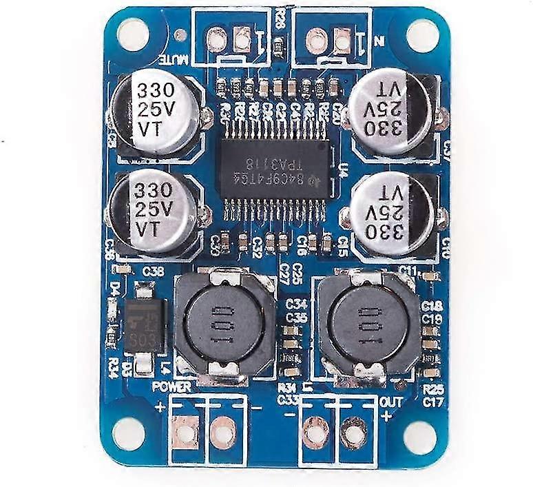 Tpa3118 Pbtl 60w Dc 8-24v Mono Digital Audio Amplifier Board Amp Module Chip 1x60w 4-8 Ohms Replace Tpa3110 For Arduino