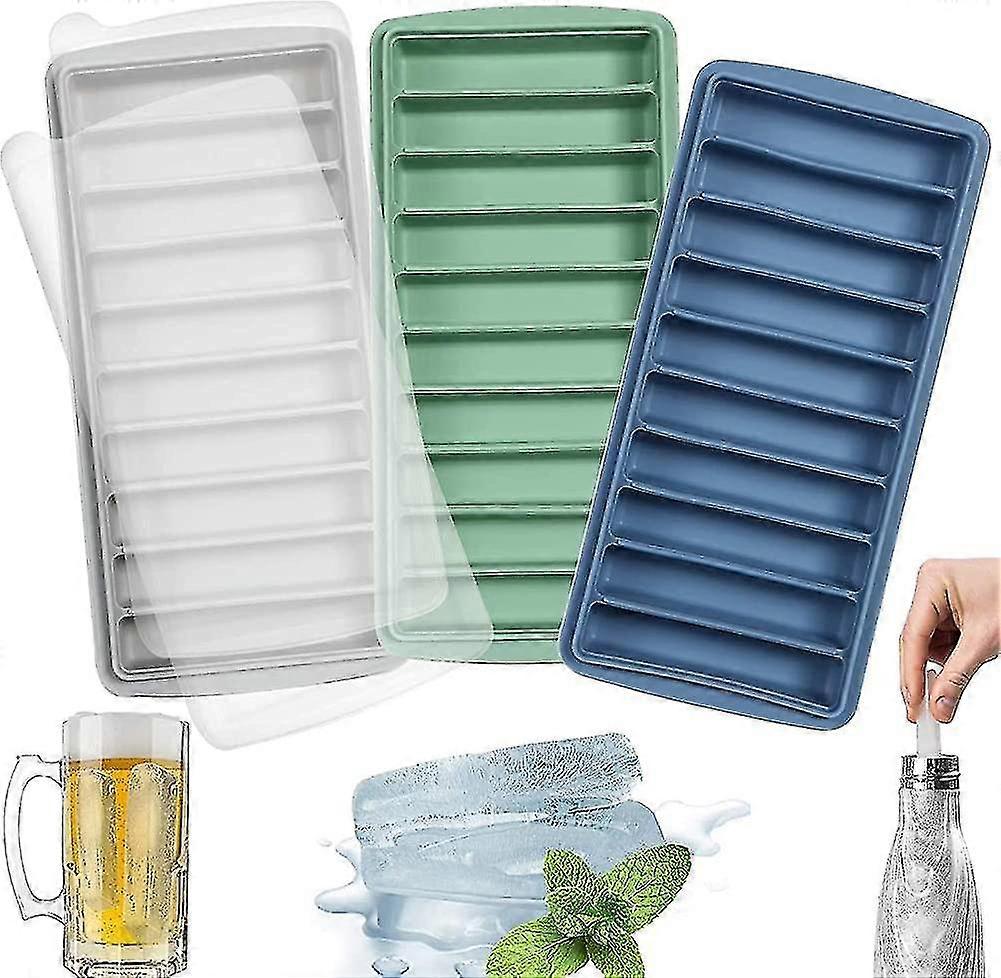 3 Pack Easy Release Ice Cube Tray