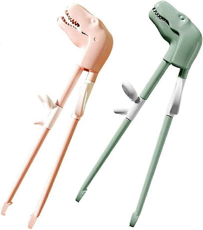 2Pcs Dinosaur Children Learning Chopsticks