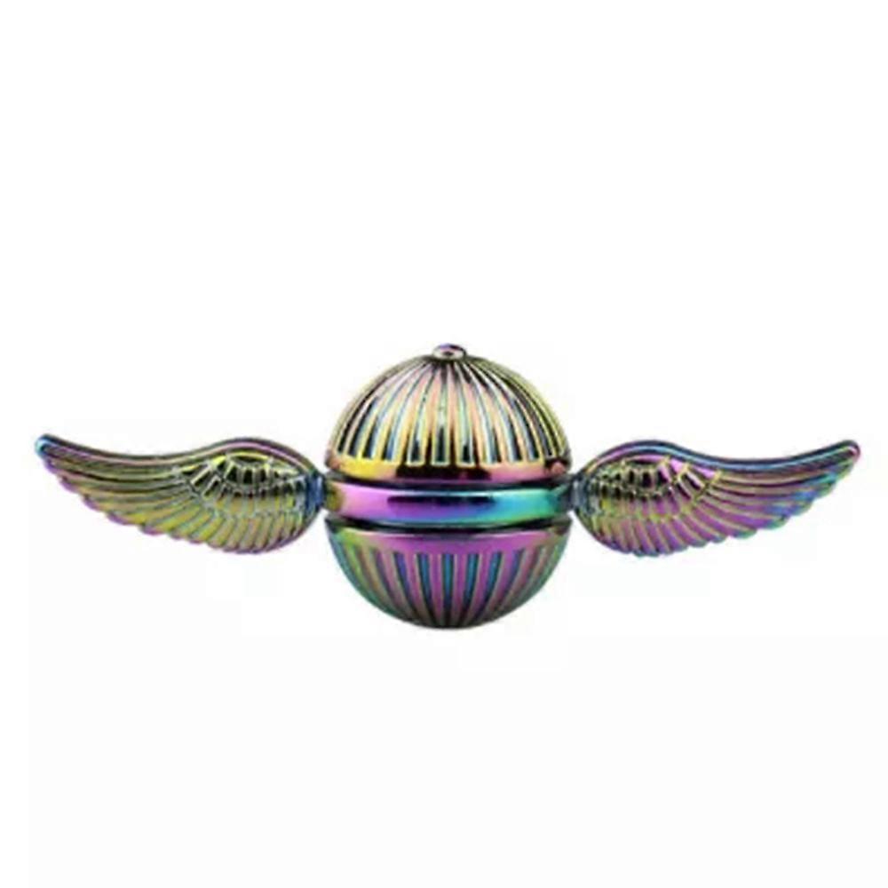 Toy Metal Orb Fidget Spinner Sensory Hand Finger Spinning Toy Stress Anxiety Relief Gift