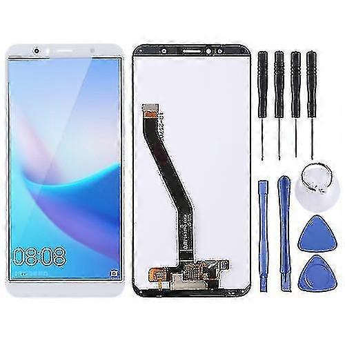 Lcd Screen And Digitizer Full Assembly Compatible with Huawei Honor 7a(white)