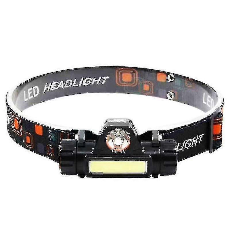 Waterproof Usb Rechargeable Led Headlamp Headlight Head Lamp Torch Flashlight