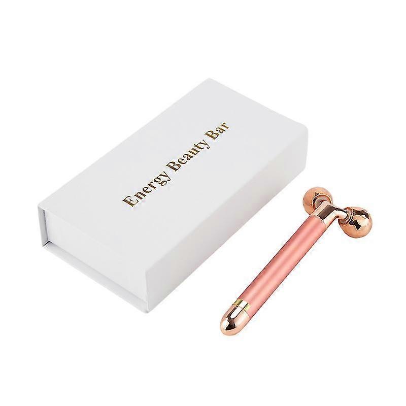 3d Face Roller Massage Face Lifting Massager rose gold