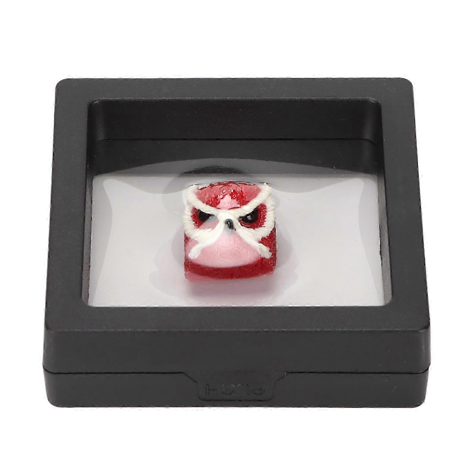 Resin Keycaps for Mechanical Keyboards Universal Hand Carved Dyeing Process Resin Keycap Mold Heat Resistant Artisan Keycap Type A