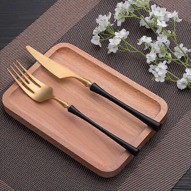Stainless Steel Cutlery Dinner Sets Spoon And Fork Dinnerware Kitchen Tableware
