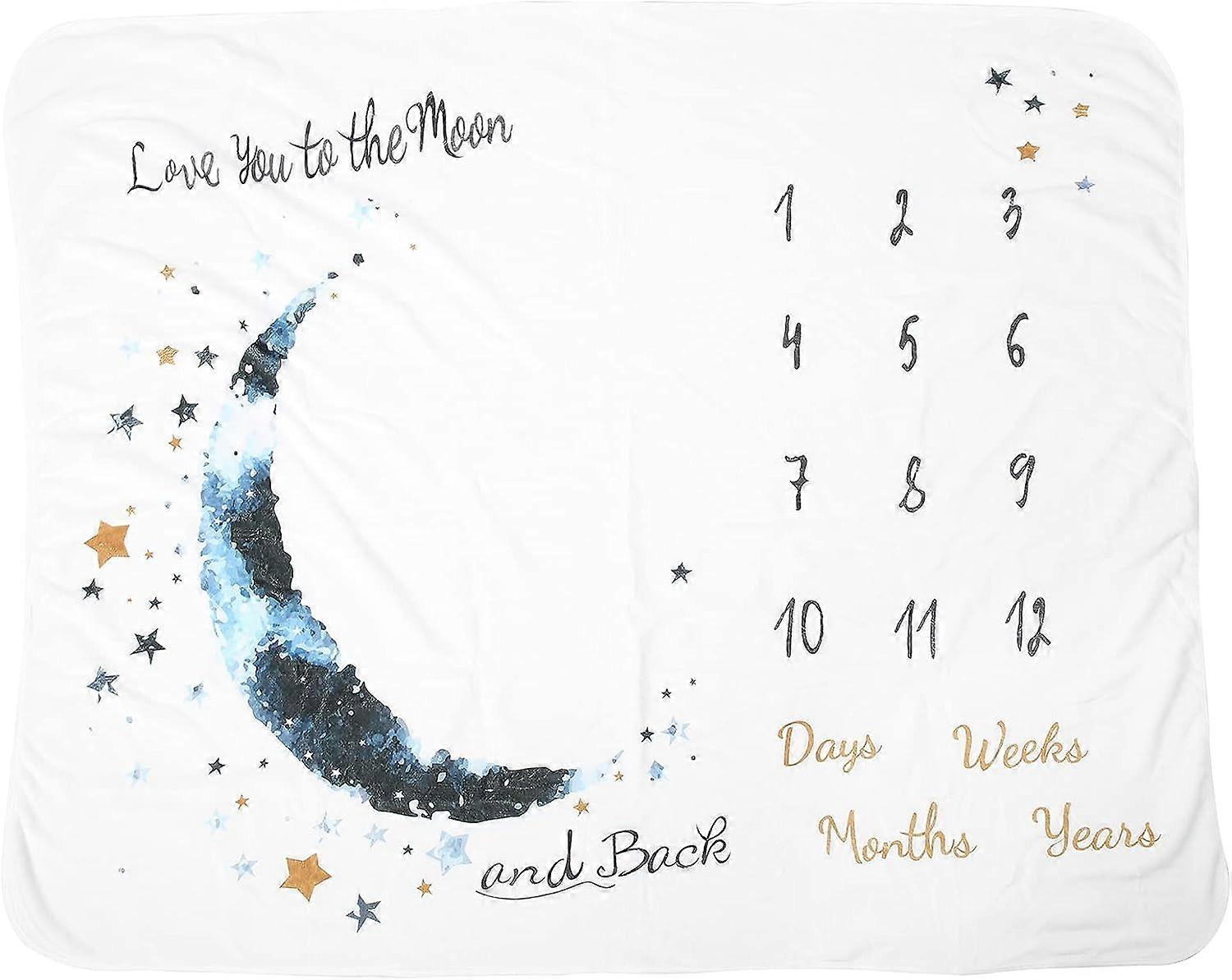 بطانية معلم شهرية للطفل ، بطانية صور حديثي الولادة دعامة خلفية تصوير فوتوغرافي للطفل فتاة