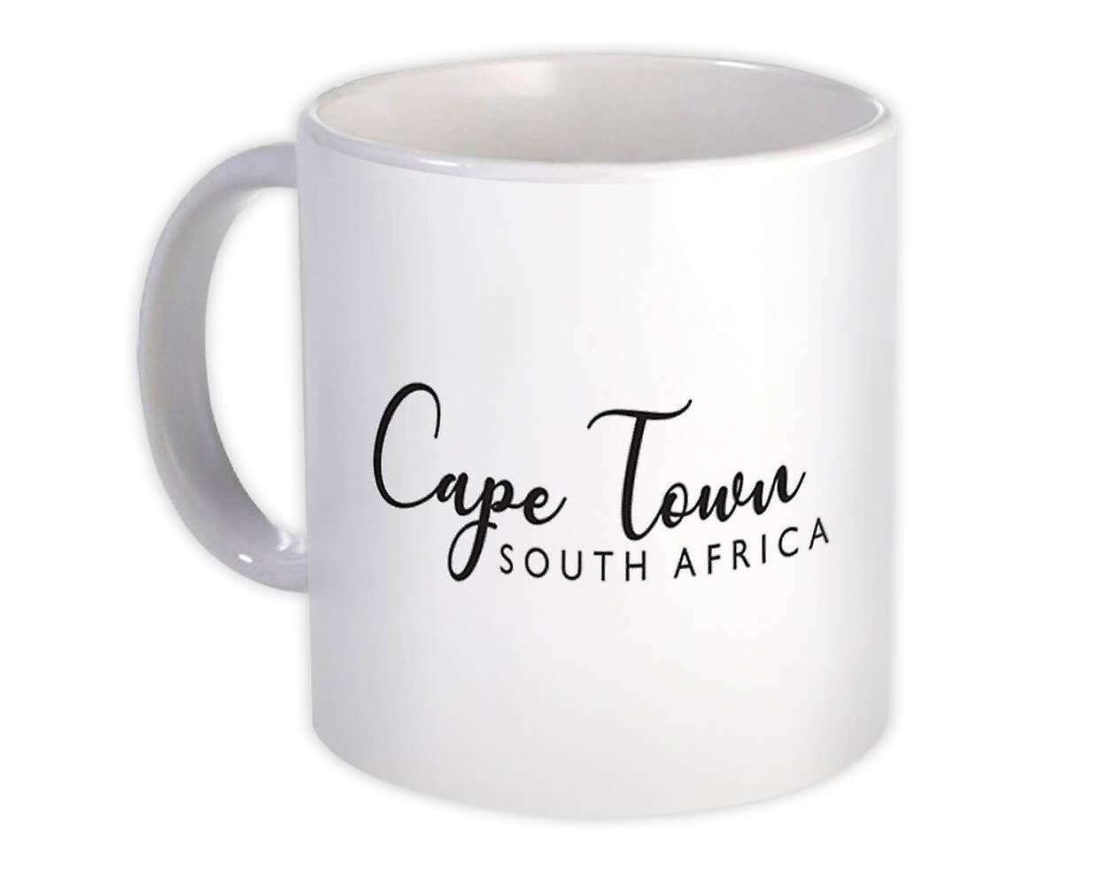 Gift Mug: Cape Town Cursive