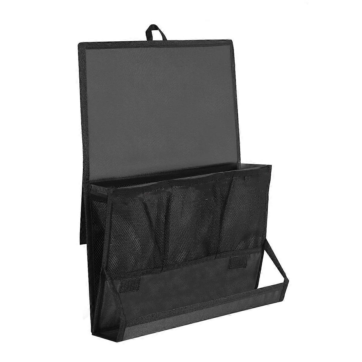 Bedside Storage Organizer with Power Strip Holder and Adjustable Straps Bed Hanging Bag for Home Bunk Bed Dorm Sofa