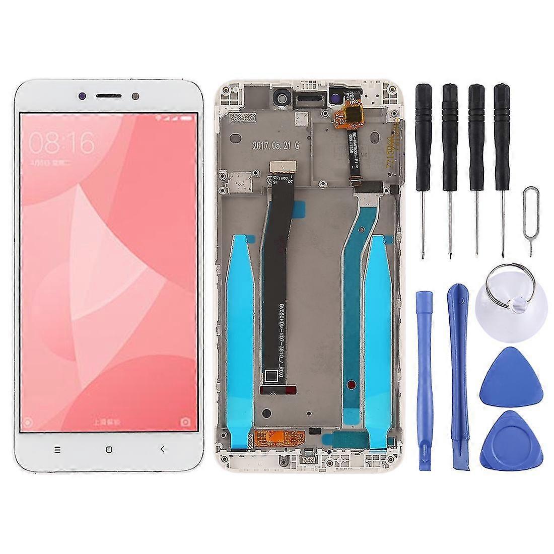 TFT LCD Screen for Xiaomi Redmi 4X Digitizer Full Assembly with Frame(Black)