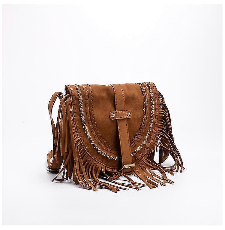 Faux Frin Bag Vinta Versatile Shoulder Bag