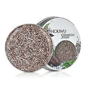 Grey Reverse Shampoo Bar Polygonum Multiflorum Essence Hair Darkening Shampoo Soap X