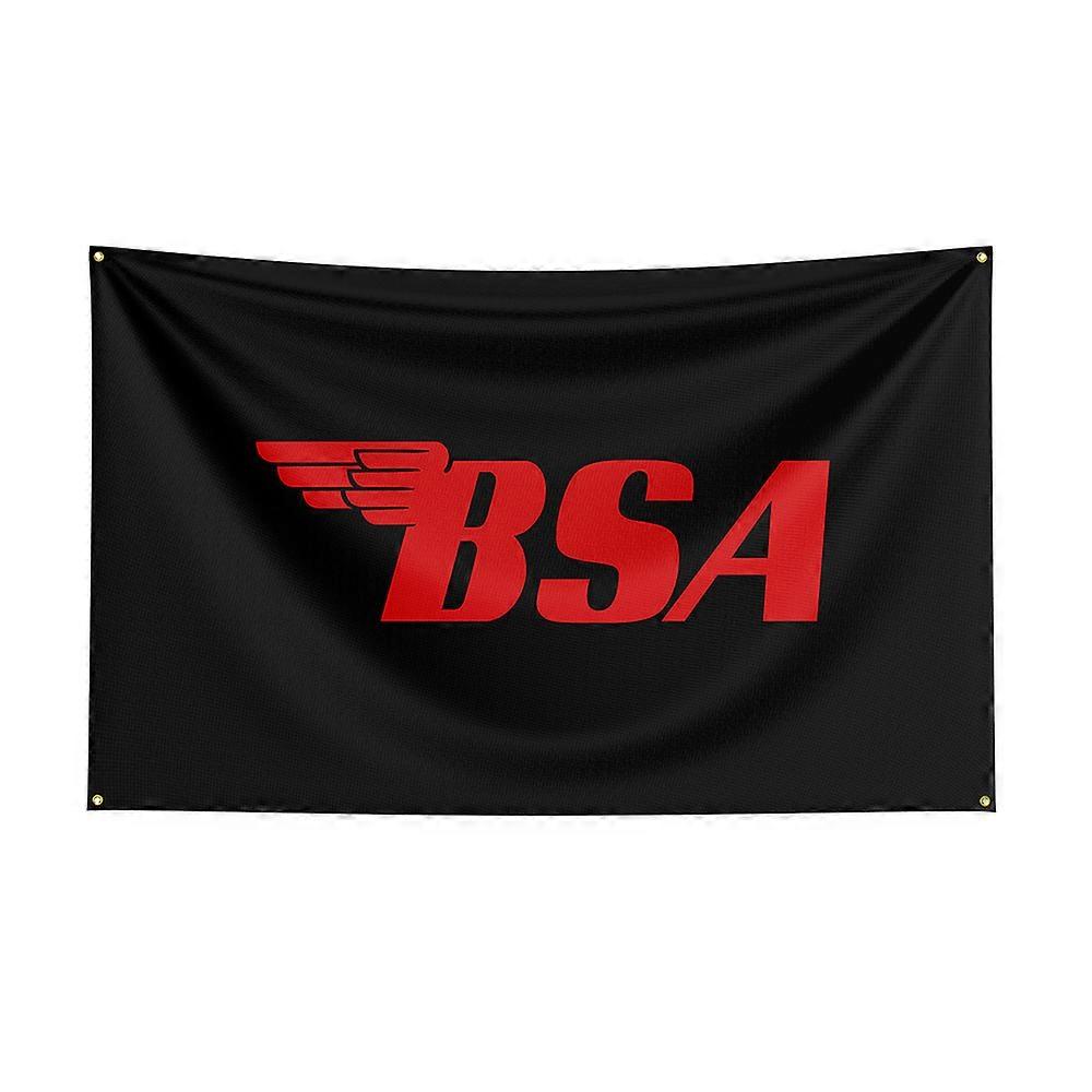 3x5 Bsas Flag Polyester Printed Racing Motorcycle Banner For Decor