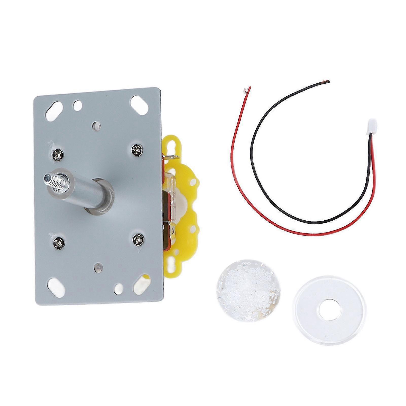 Arcade Game Controlling Tool Lightweight Sensitive Joystick with Multiple Colour Lighting for Claw Machine