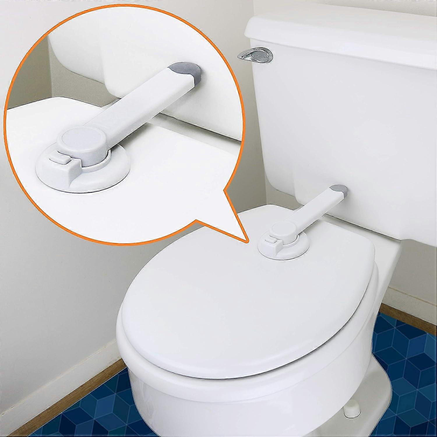 Sztxj Blocco WC Sicurezza per bambini - Blocco per WC per bambini Ideal con adesivo 3M - Installazione facile, senza attrezzi - Adatto alla maggior...
