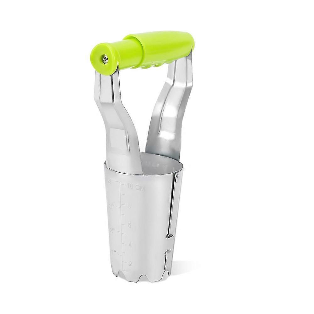 Light Green-Transplant Bulb Planting Tool Soil Vegetables Digging