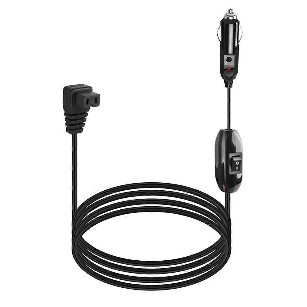 12V DC Replacement Car Cooler Cool Box Mini Fridge Cable Plug Wire Car Refrigerator Cigarette Lighter Power Cord Wire 1M 2M 4M