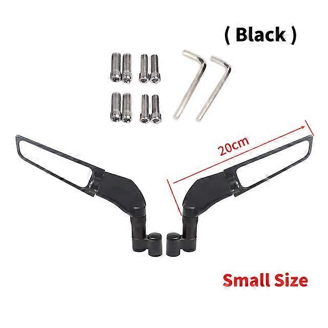 QX Side Mirrors For Kawasaki Z900 Z1000 Z800 Z750 Z650 Z300 Z250 Z125 Wind Wing Rearview Reversing Mirror Retroviseur Espelhos Moto