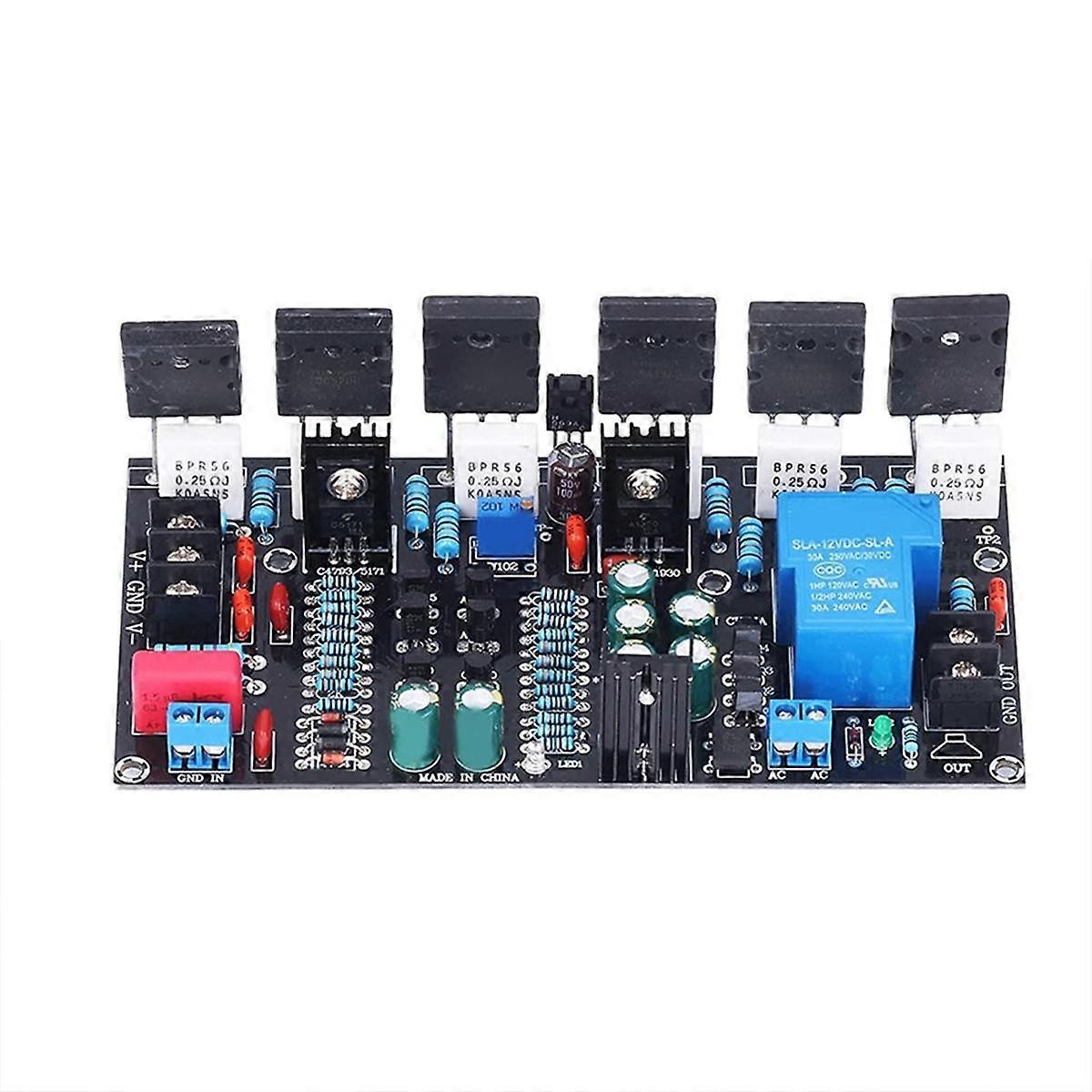 300W Mono Power Amplifier 1943 + 5200 Mono HIFI Audio Amplifier High Power Tube Finished Amplifier Board AMP Module