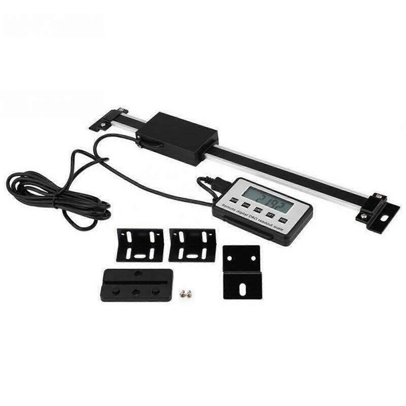 0-300mm Digital LCD Accurate DRO Readout Scale For Milling Lathe Linear Tool