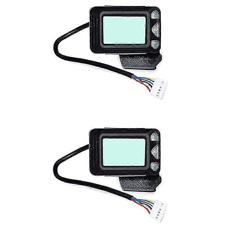 2pcs 24v 36v Display Screen Switch Accelerator For 5.5 Inches Scooter