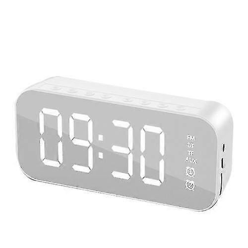 Multifunctional Led Digital Alarm Clock, Bluetooth Speaker