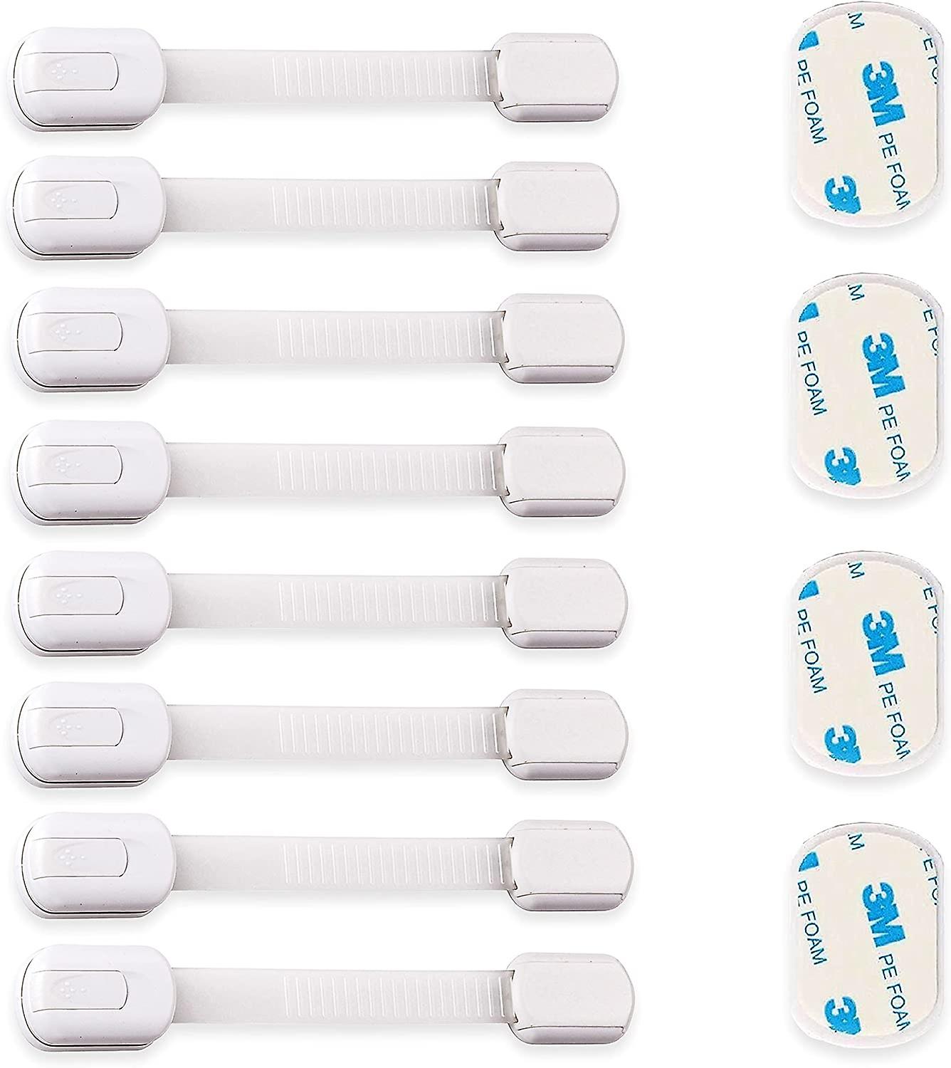 Adjustable Child Safety Lock, Easy To Install 8 Pieces