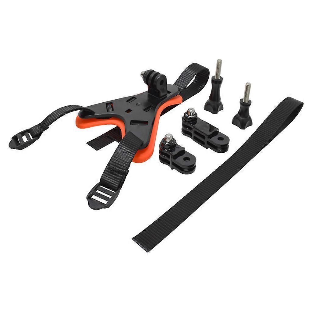Quick-release Buckle Action Camera Helmet Chin Fixing Bracket Holder Mount Rack