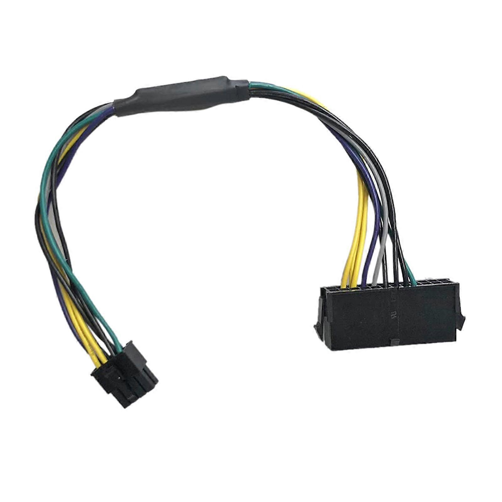 24 Pin to 8 Pin ATX PSU Power Adapter Cable for Dell Motherboard with 8 Pin Port