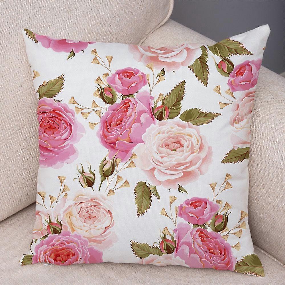 Print Pillowcase Sofa Cushion Cover Design Style -727