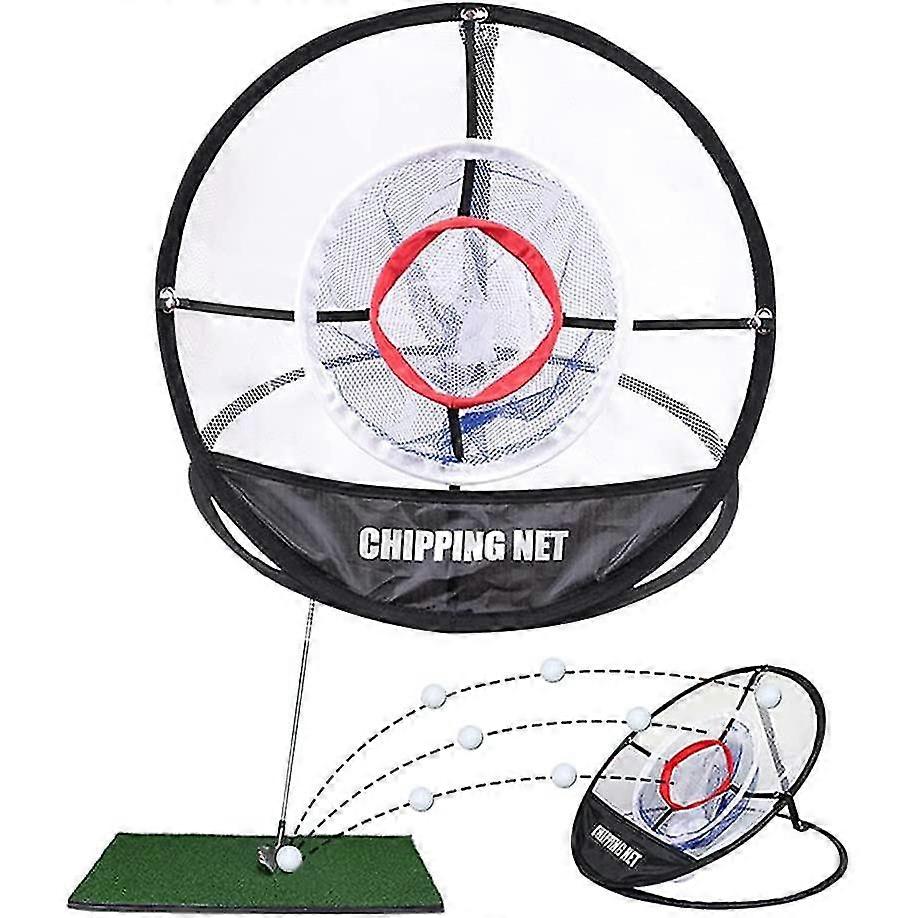 Pop Up Golf Chipping Net With Storage Bag