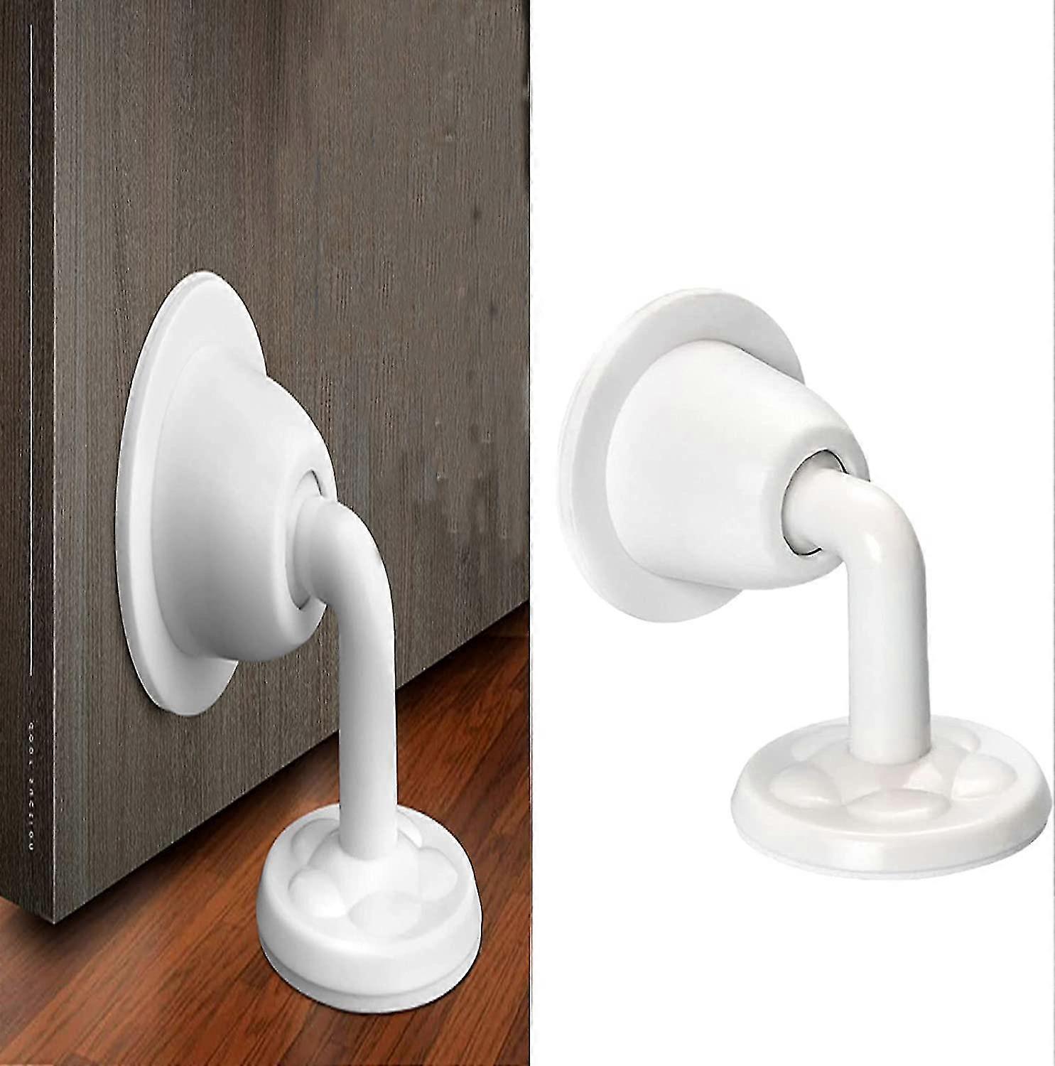 Door Stop, Wall Protection Trim, Rubber Bumper Bracket Bottom Floor Paste