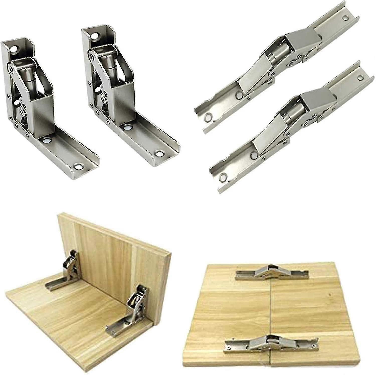 Set Of 4 90 Degree Hinges,adjustabledegree Cabinet Door Hinge,concealed