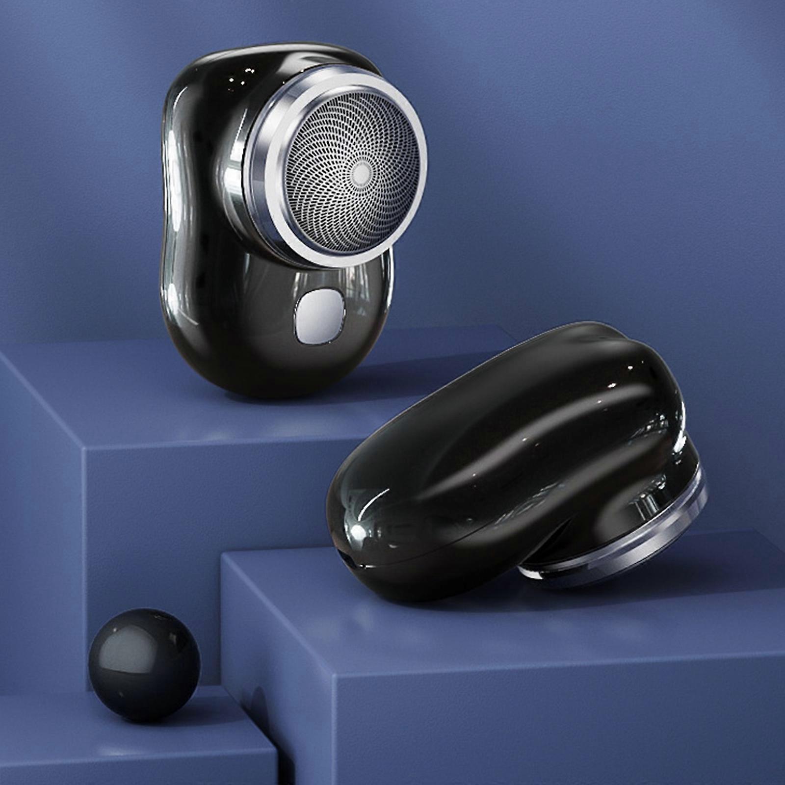 קידום מכירות-MINI-SHAVE מכונת גילוח חשמלית ניידת גוזם זקן להב גילוח לגברים סכין גילוח