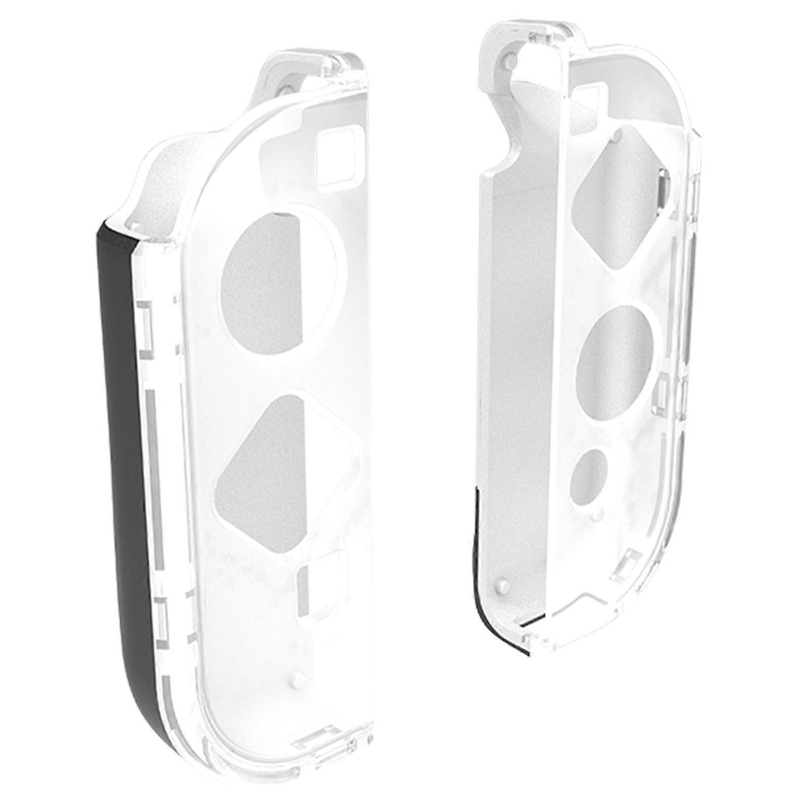 New NintendoSwitch OLED Console Shell Case Left / Right Handle Soft Protective Case Cover Ergonomic Handle Grip Accessories