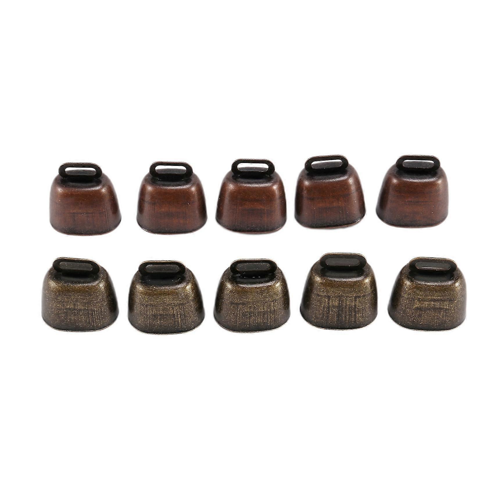 10pcs Cow Horse Sheep Grazing Small Brass ,cowbell Retro For Horse Sheep Grazing Copper,cow Noise M