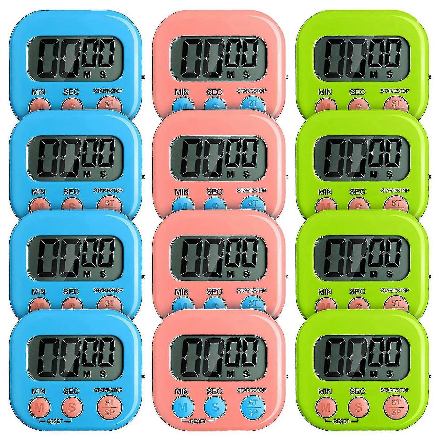 Small Digital Kitchen Timer Count Up And On/ Off S  Timer