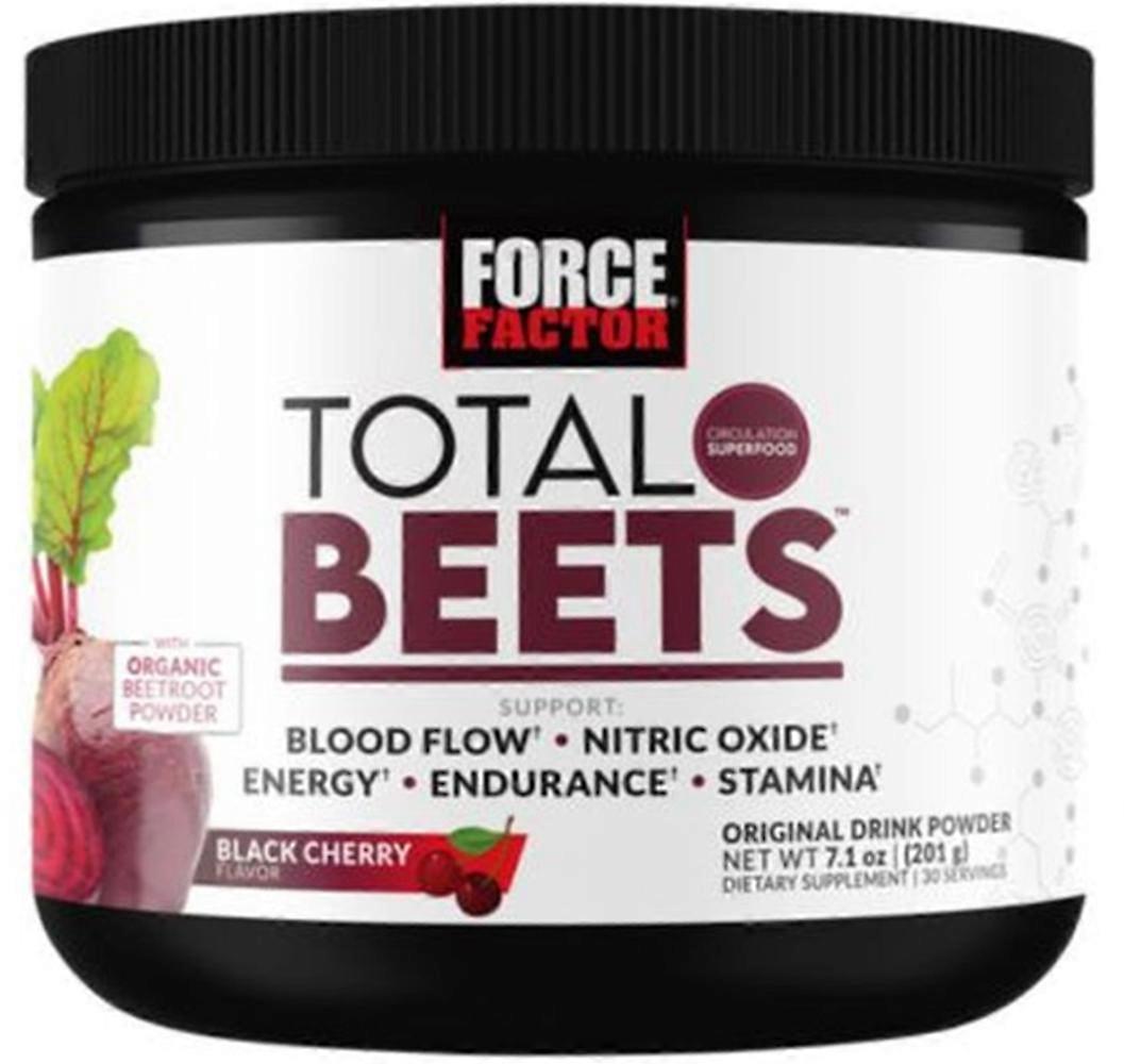 Total Beets Powder w/ Organic Beetroot - Circulatory Supp. - Black Cherry (30)