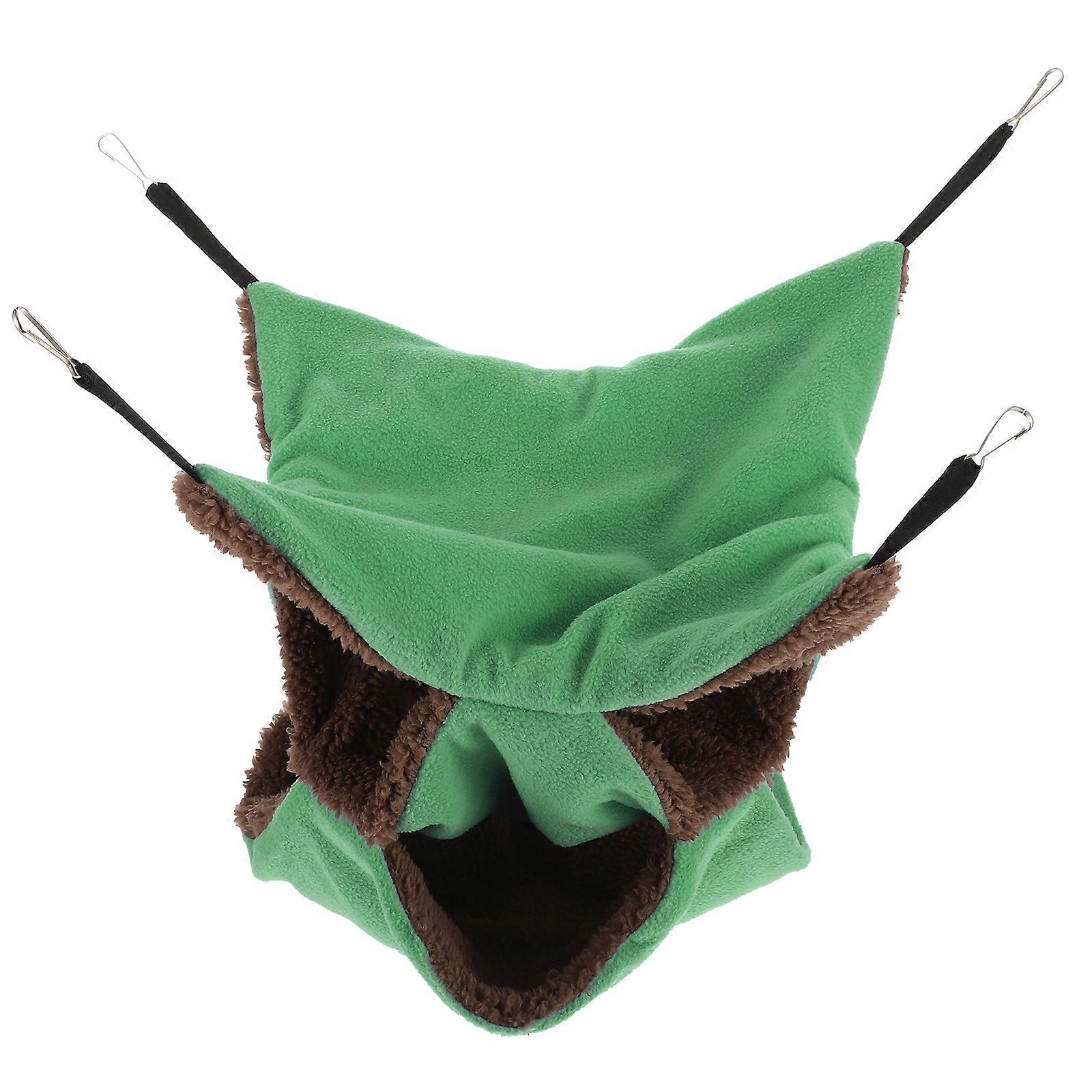 Hamster Hammock Three-layer Sleeping Bed Pet Hammock Lint Pet Hanging Nest