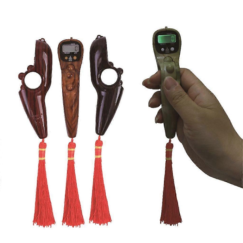 Finger Prayer BuddhasLCD Digital Electronic Tally Counter Decompression Device